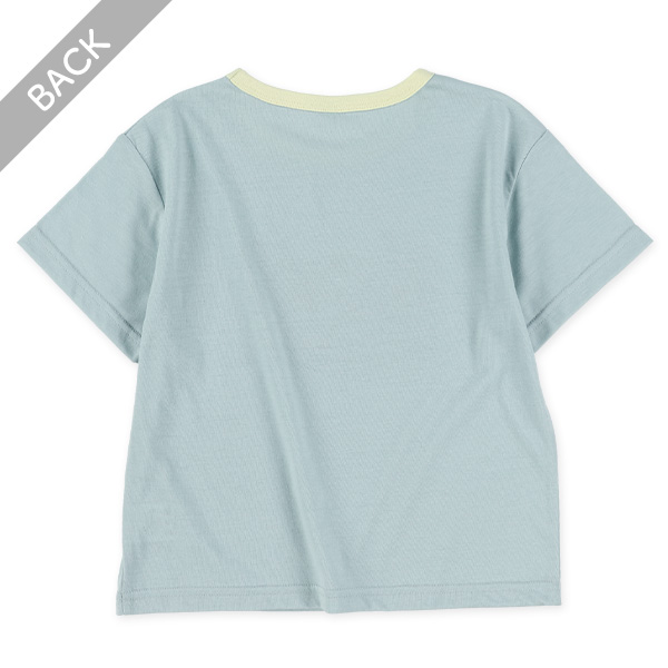 ビーチくるまプリント半袖Tシャツ