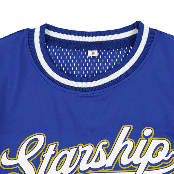 ショート丈メッシュ切り替えビッグシルエット半袖Tシャツ