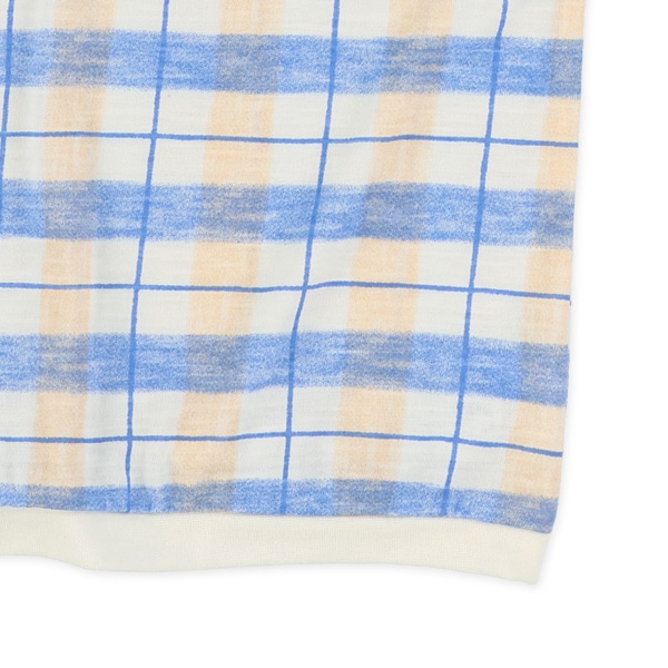 スラブ刺繍半袖Tシャツ