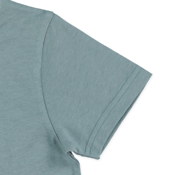 恐竜ステッチ刺繍半袖Tシャツ