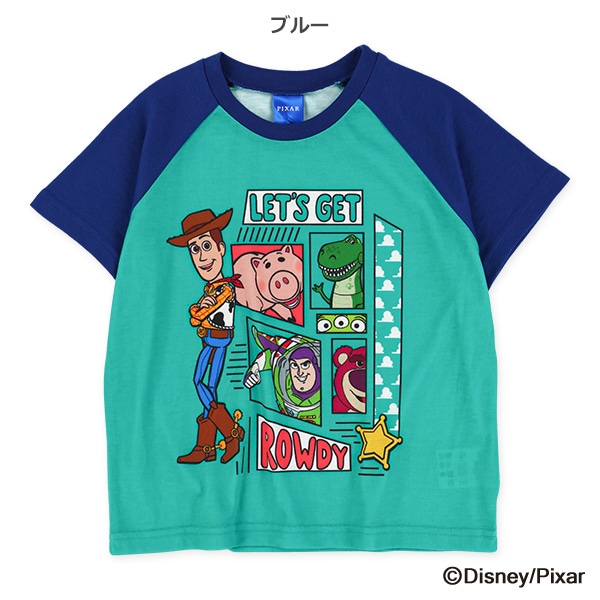 ラグラン半袖Tシャツ（トイ・ストーリー）