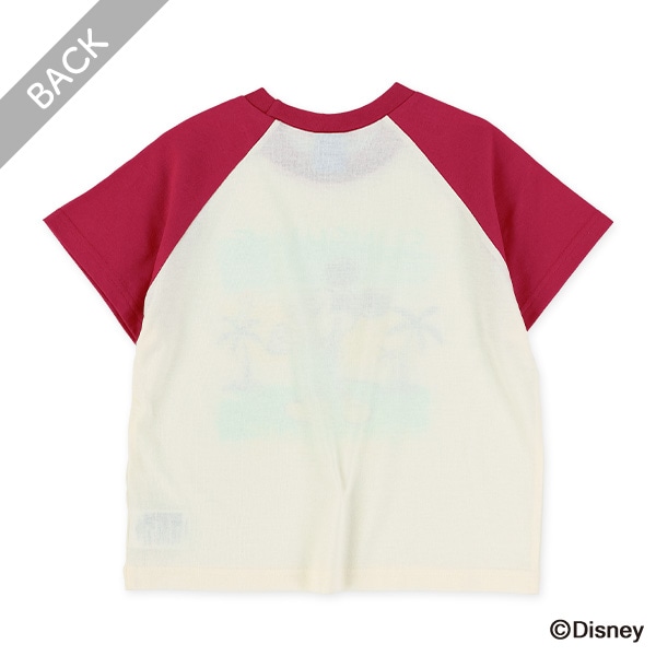 ラグラン半袖Tシャツ（ミッキーマウス）