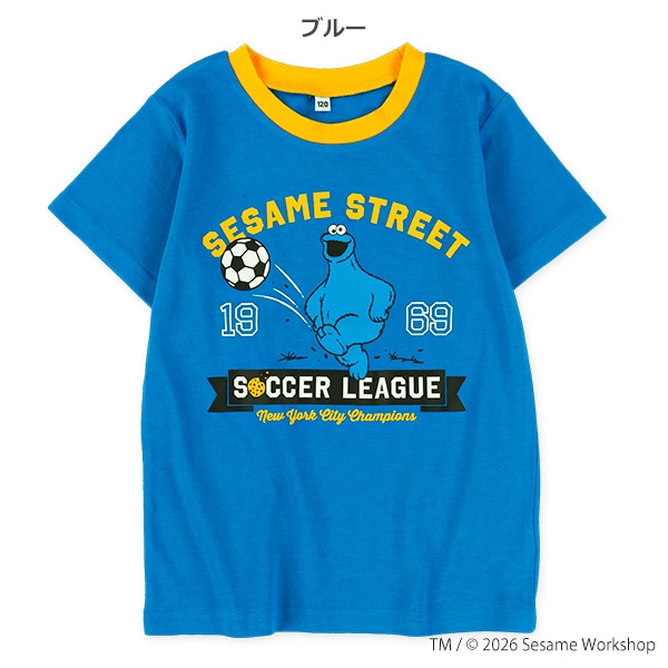 スポーツ半袖Tシャツ（セサミストリート）