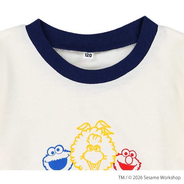 スポーツ半袖Tシャツ（セサミストリート）