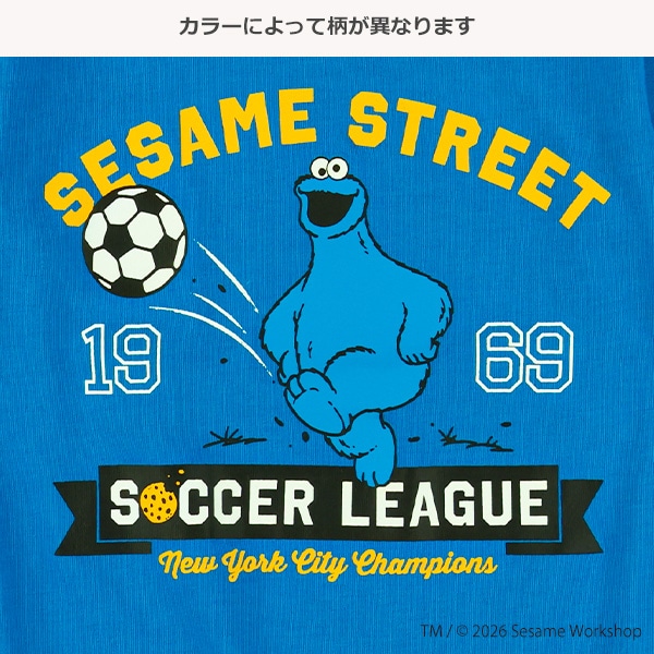 スポーツ半袖Tシャツ（セサミストリート）