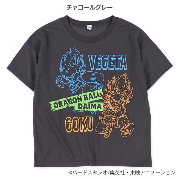 ビッグプリント半袖Tシャツ（ドラゴンボール）