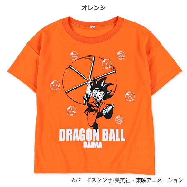 ビッグプリント半袖Tシャツ（ドラゴンボール）