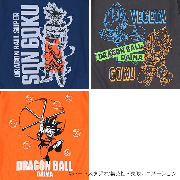 ビッグプリント半袖Tシャツ（ドラゴンボール）