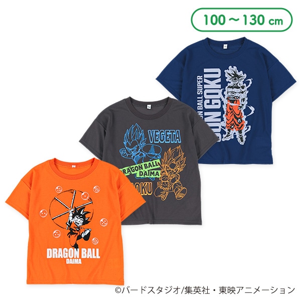 ビッグプリント半袖Tシャツ（ドラゴンボール）