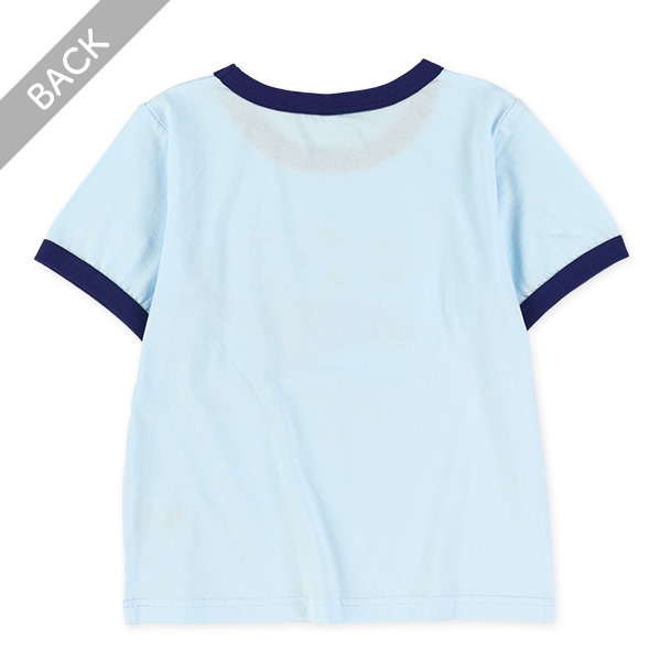 海の生き物プリント半袖Tシャツ