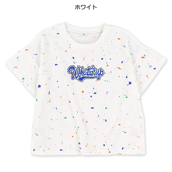 ペイントロゴ半袖Tシャツ
