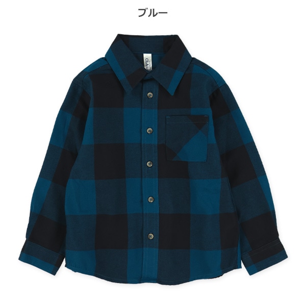 ビエラチェック長袖シャツ