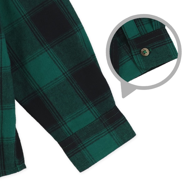 ビエラチェック長袖シャツ