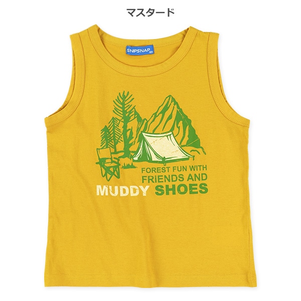 山柄タンクトップ
