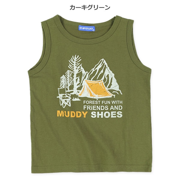 山柄タンクトップ