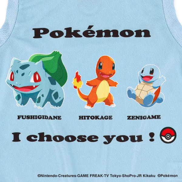 ポリエステルメッシュタンクトップ（ポケモン）