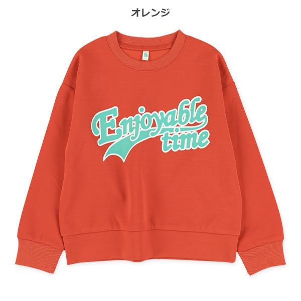 フロントロゴ薄手トレーナー