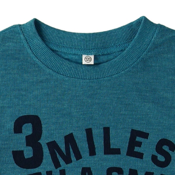 接結ニットレイヤード風長袖Tシャツ