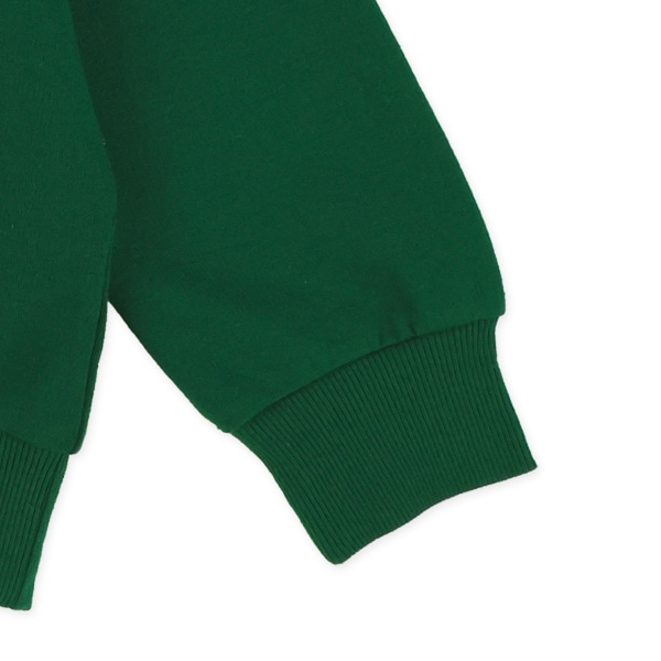 ミニ裏毛ヴィンテージ風英字ロゴ薄手トレーナー