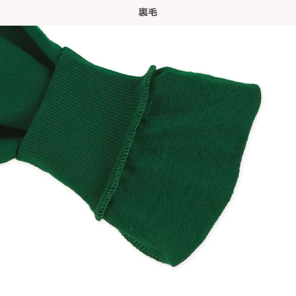 ミニ裏毛ヴィンテージ風英字ロゴ薄手トレーナー