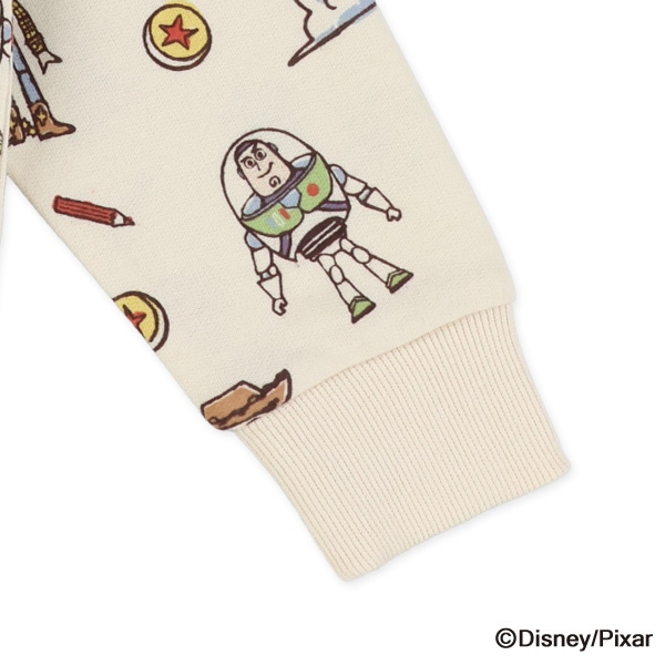 ミニ裏毛総柄薄手トレーナー（トイ・ストーリー）