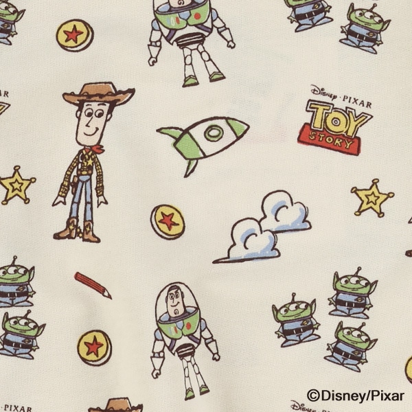 ミニ裏毛総柄薄手トレーナー（トイ・ストーリー）