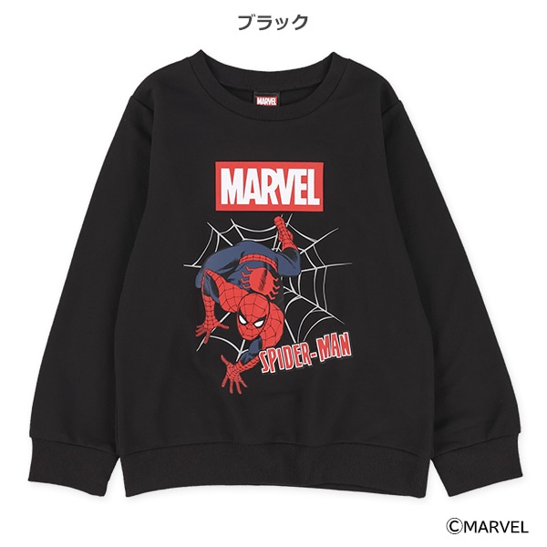 ミニ裏毛薄手トレーナー（スパイダーマン）