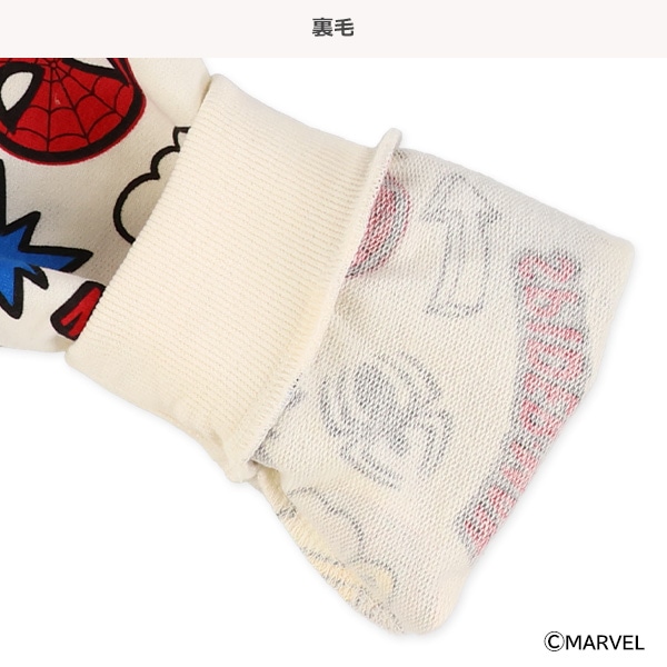 ミニ裏毛薄手トレーナー（スパイダーマン）