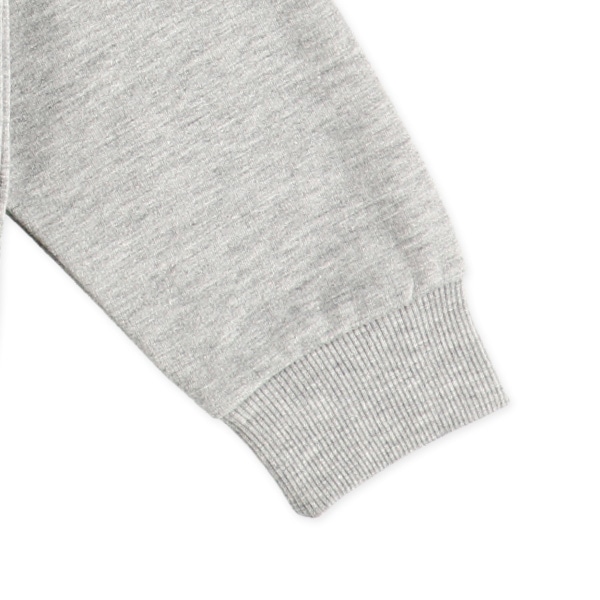 裏毛エンボスロゴ薄手トレーナー