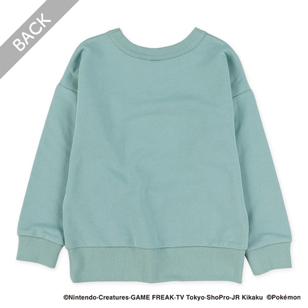 ミニ裏毛モチーフ薄手トレーナー（ポケモン）