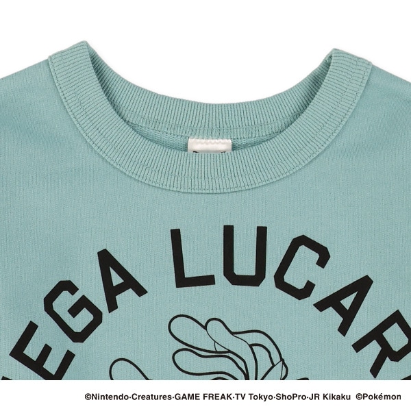 ミニ裏毛モチーフ薄手トレーナー（ポケモン）