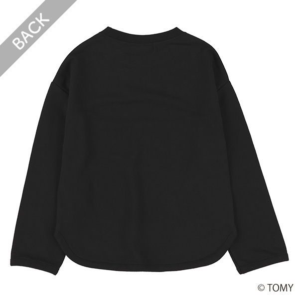 ミニ裏毛長袖Tシャツ（プラレール）