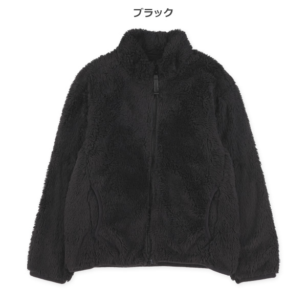 無地フリースジャケット