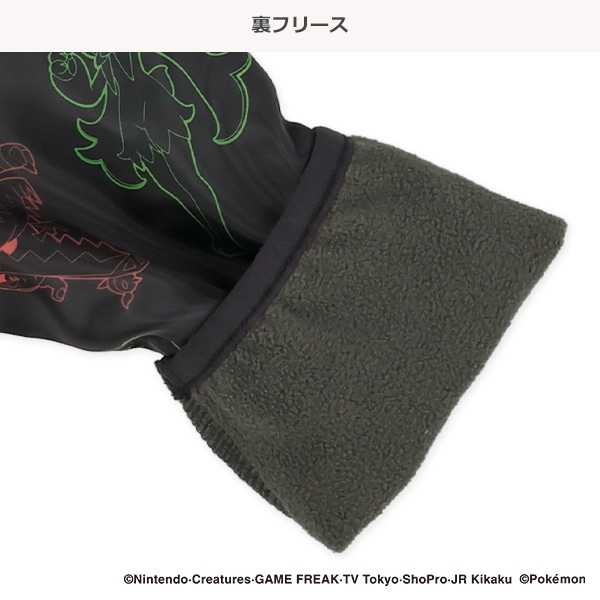 裏フリースジャケット（ポケモン）