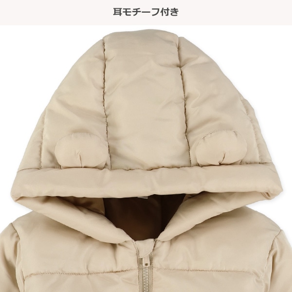 耳付き中綿ジャケット