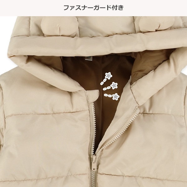 耳付き中綿ジャケット