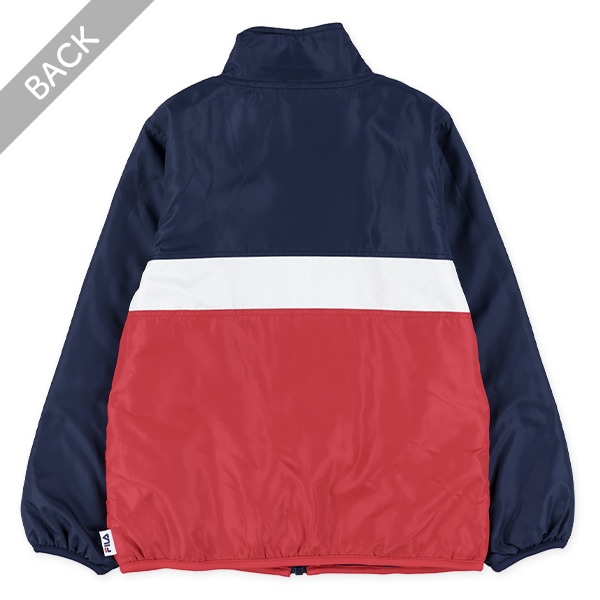 FILA）切り替え裏フリースジャケット