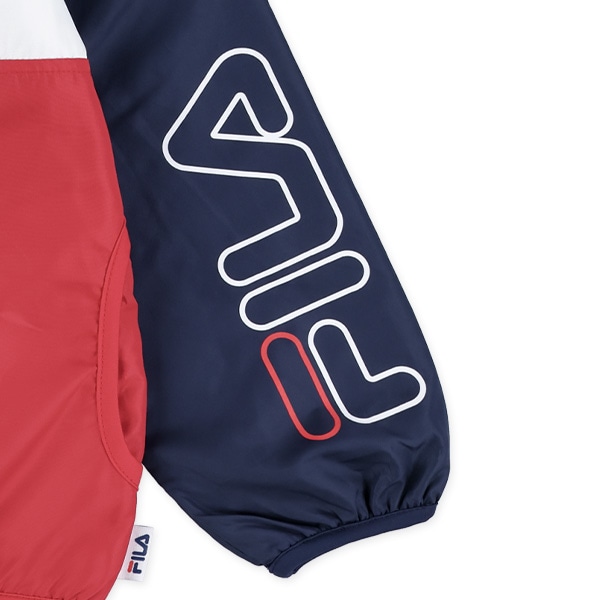 FILA）切り替え裏フリースジャケット