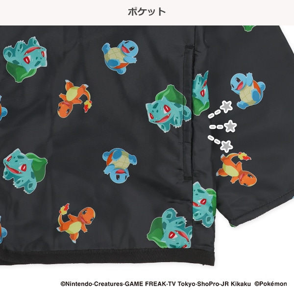 裏フリースジャケット（ポケモン）