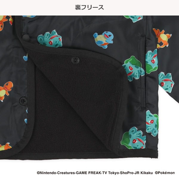 裏フリースジャケット（ポケモン）