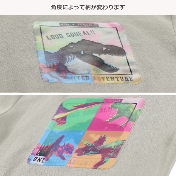 裏起毛レンチキュラートレーナー