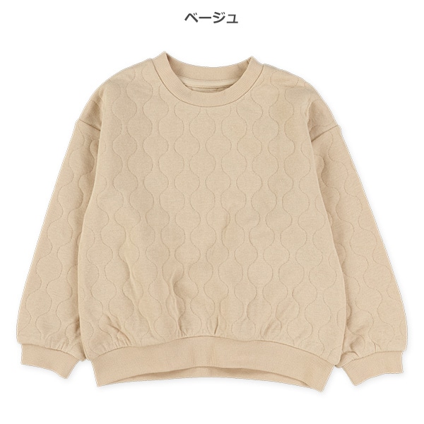 ひょうたんニットキルトトレーナー