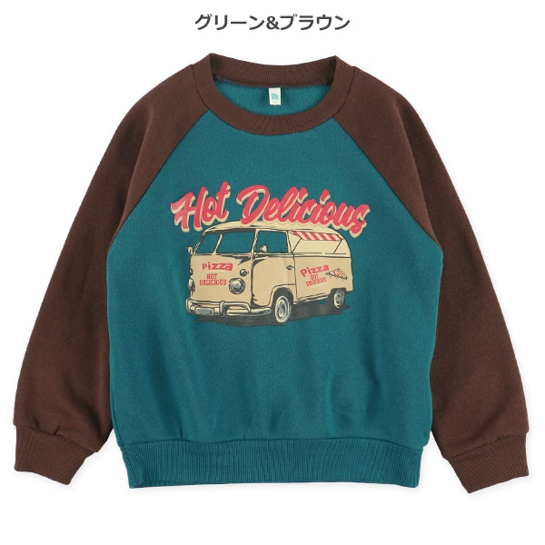 裏起毛アメカジラグラントレーナー