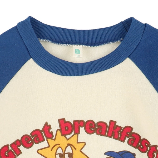 裏起毛アメカジラグラントレーナー