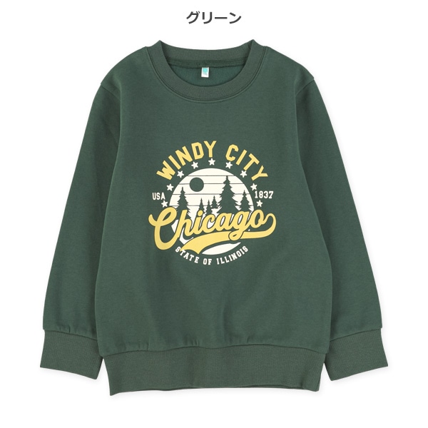 裏起毛カレッジトレーナー