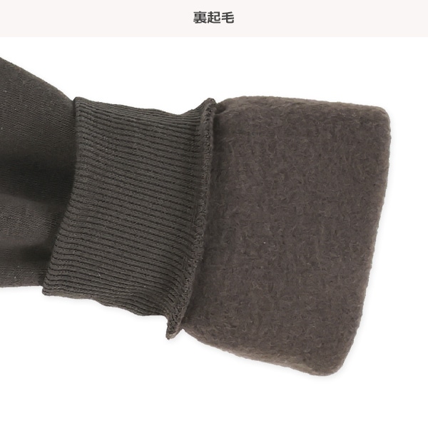 裏起毛いきもの刺繍トレーナー