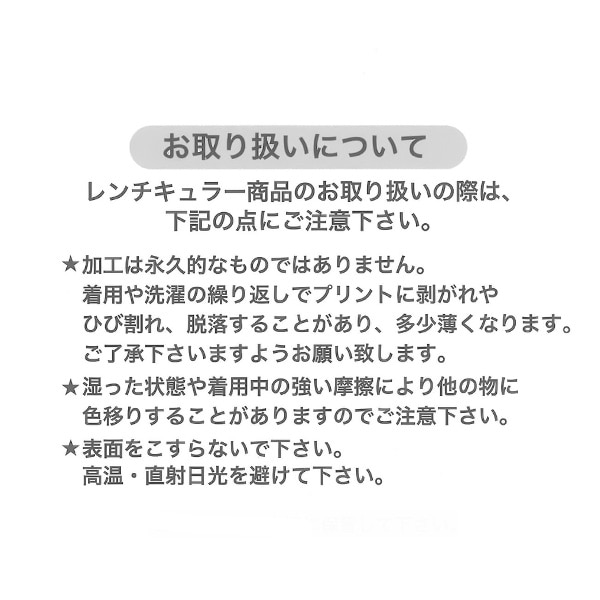 裏起毛レンチキュラートレーナー