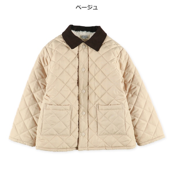 襟付きキルトジャケット