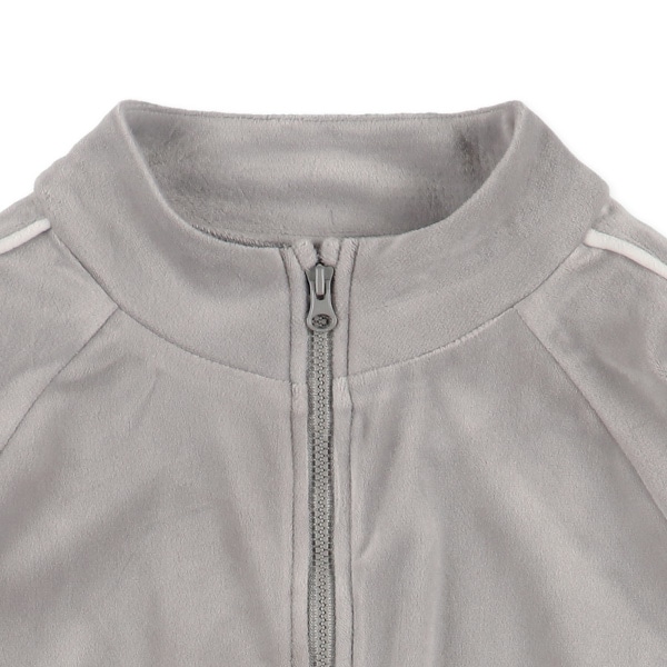 ベロアリブサイド2ラインジャケット