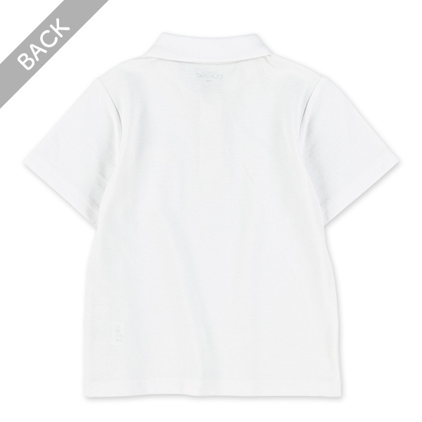 鹿の子スクール半袖ポロシャツ